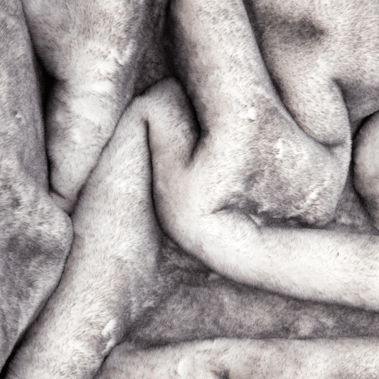 Waterproof faux fur blanket for dogs - Chinchilla