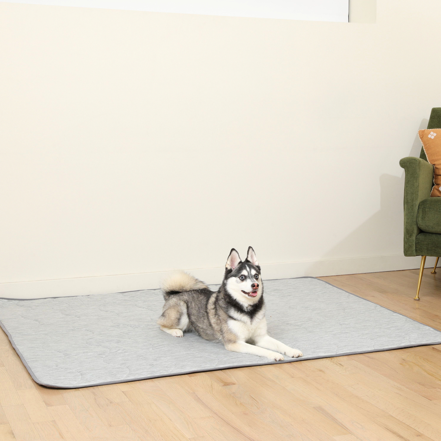 PupChill™ Arctic Grey Waterproof Cooling Blanket