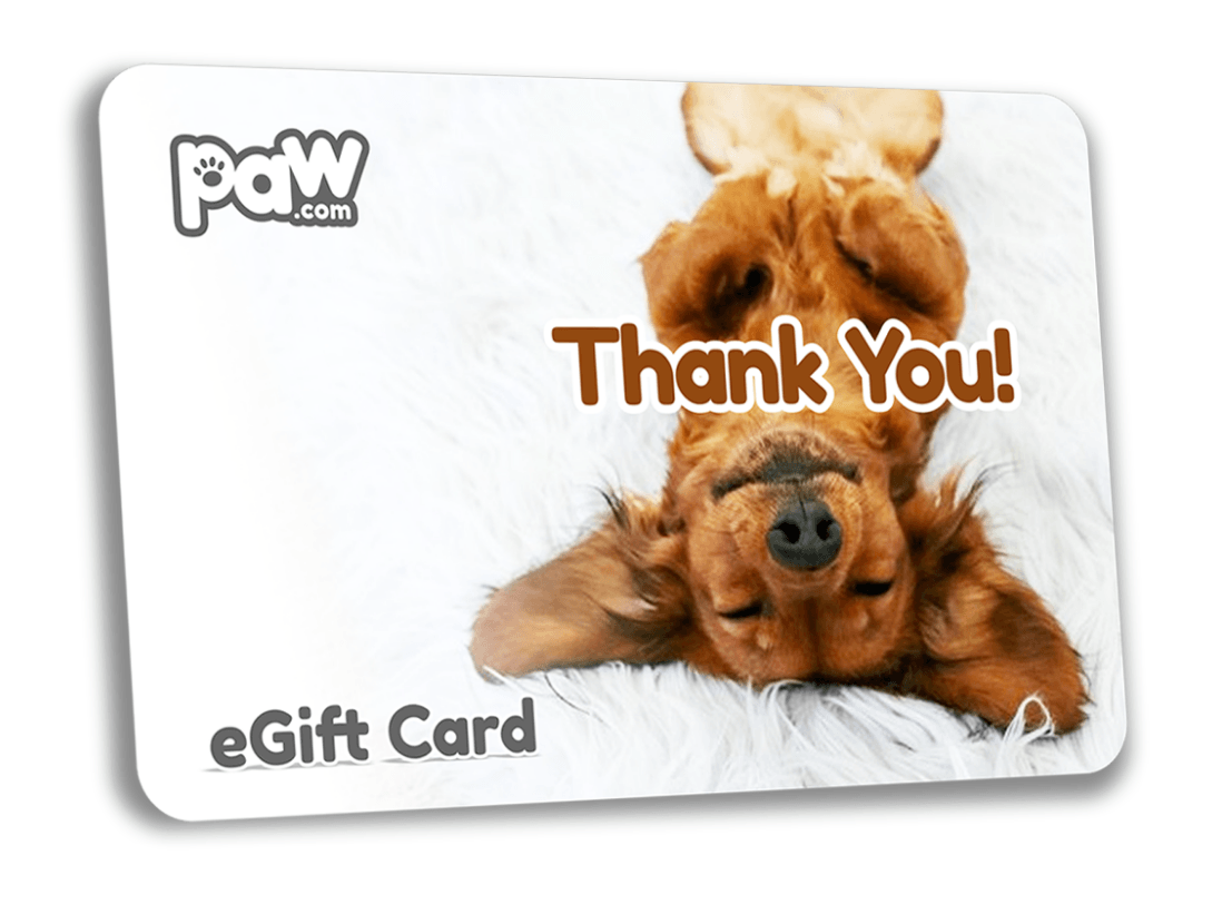Pet gift voucher