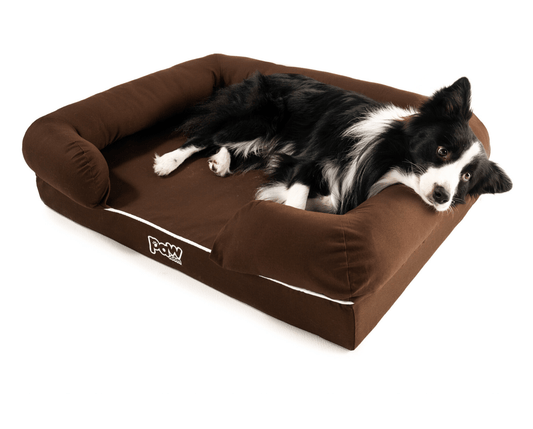Memory Foam Dog Bed Cover - Brown (Bed Not Included)