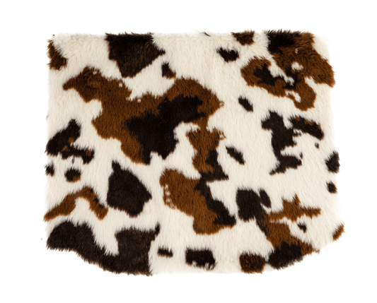 Brown Faux Fur Dog Topper (Bed Not Included)