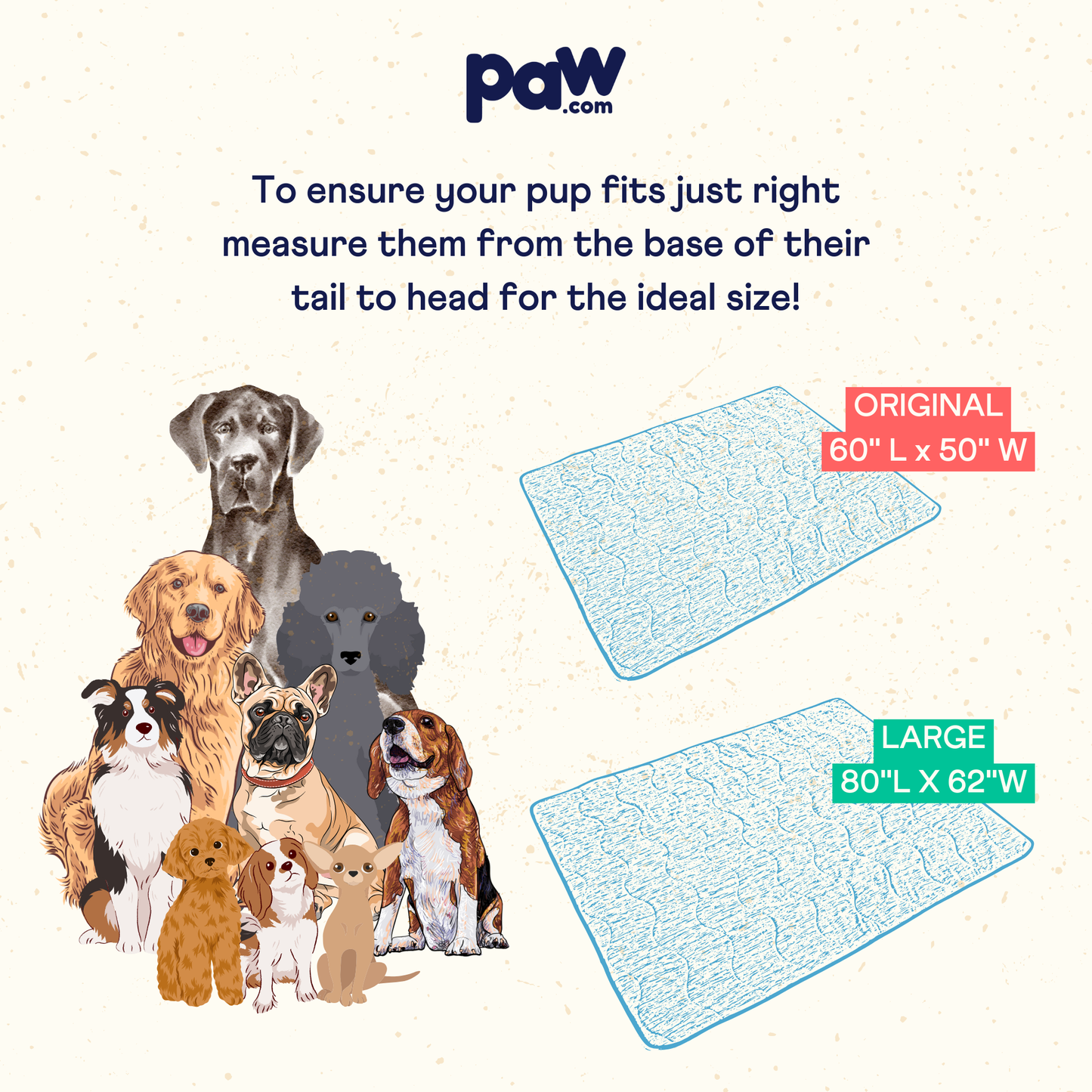 PupChill™ Arctic Sand Cooling Waterproof Blanket