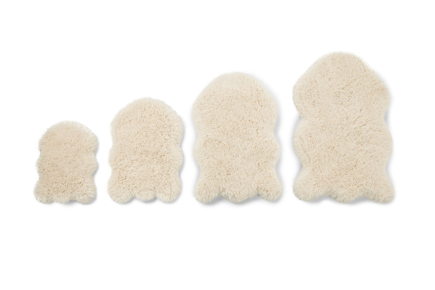 Plush Ivory Orthopedic Dog Bed with Free Red and Black Check Duvet Cover