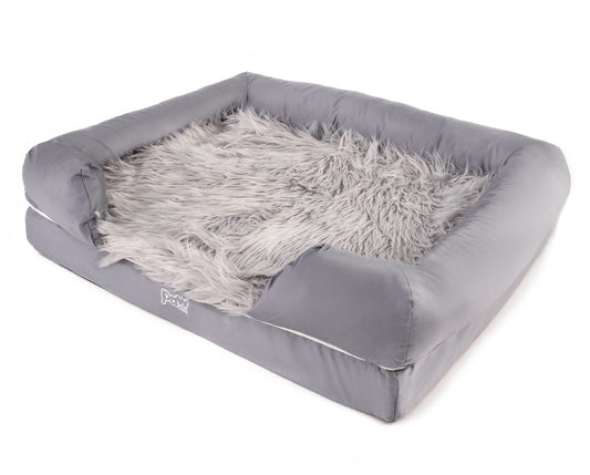Dog Topper - Grey (Bed Not Included)