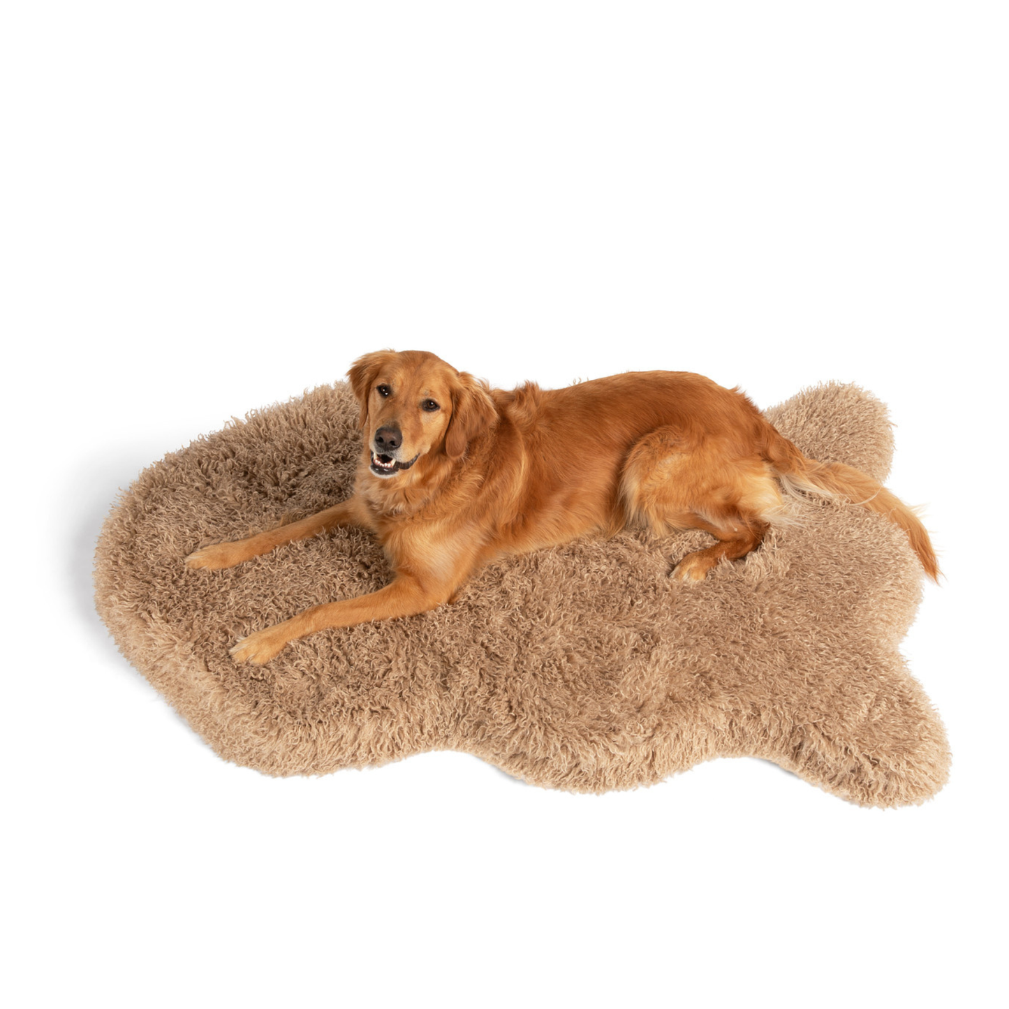 Orthopedic Faux Fur Dog Bed Cover - Plush Sheep Tan (Bed not included)